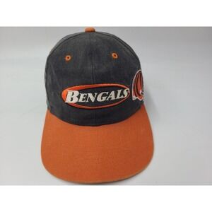 Vintage Cincinnati Bengals Eastport Strapback Adjustable (Fits Small) Hat Cap